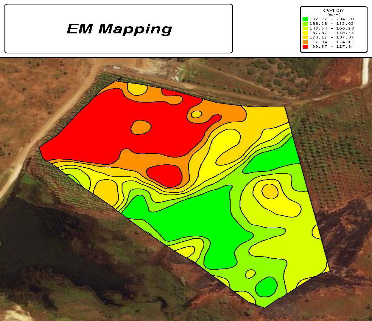 EM mapping to 1-metre