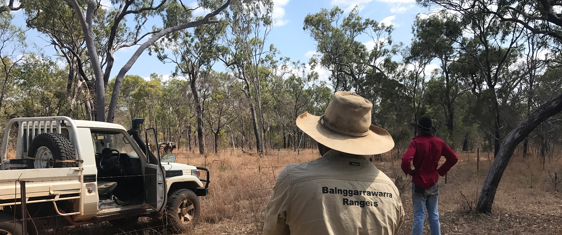Balnggarrawarra Rangers working on Normanby Station to improve land condition and water quality