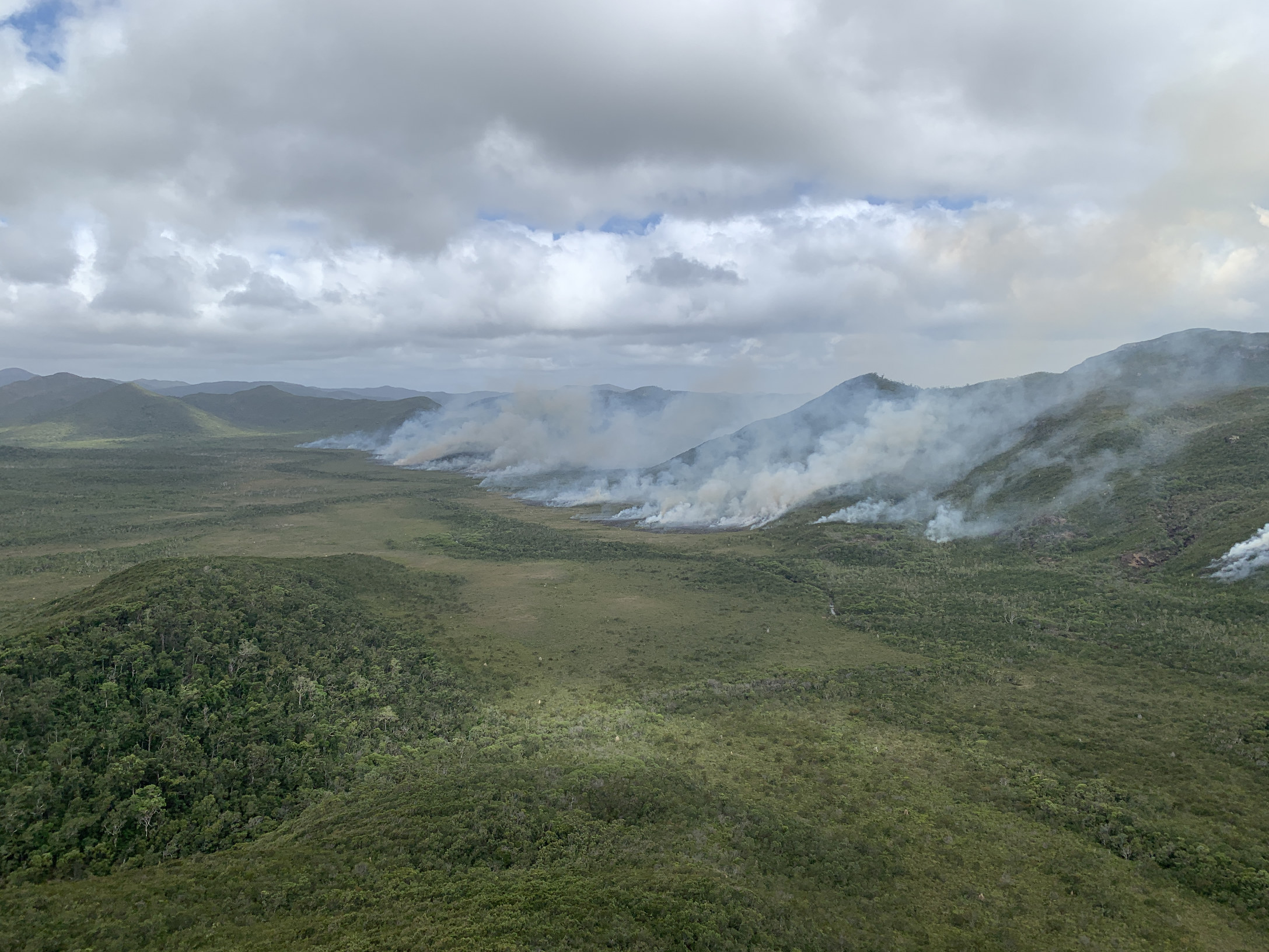 Coordinated burn on northern Cape York 2020