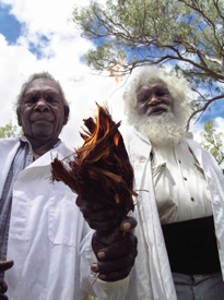 Dr Musgrave (left) and Dr George