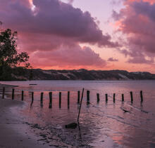 Sunrise at Elim Beach, Cape York
